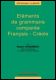 Elements de Grammaire compar�e Fran�ais-Cr�ole - Haitian Book Centre - Haitian Books in Creole, English and French, francophone litterature